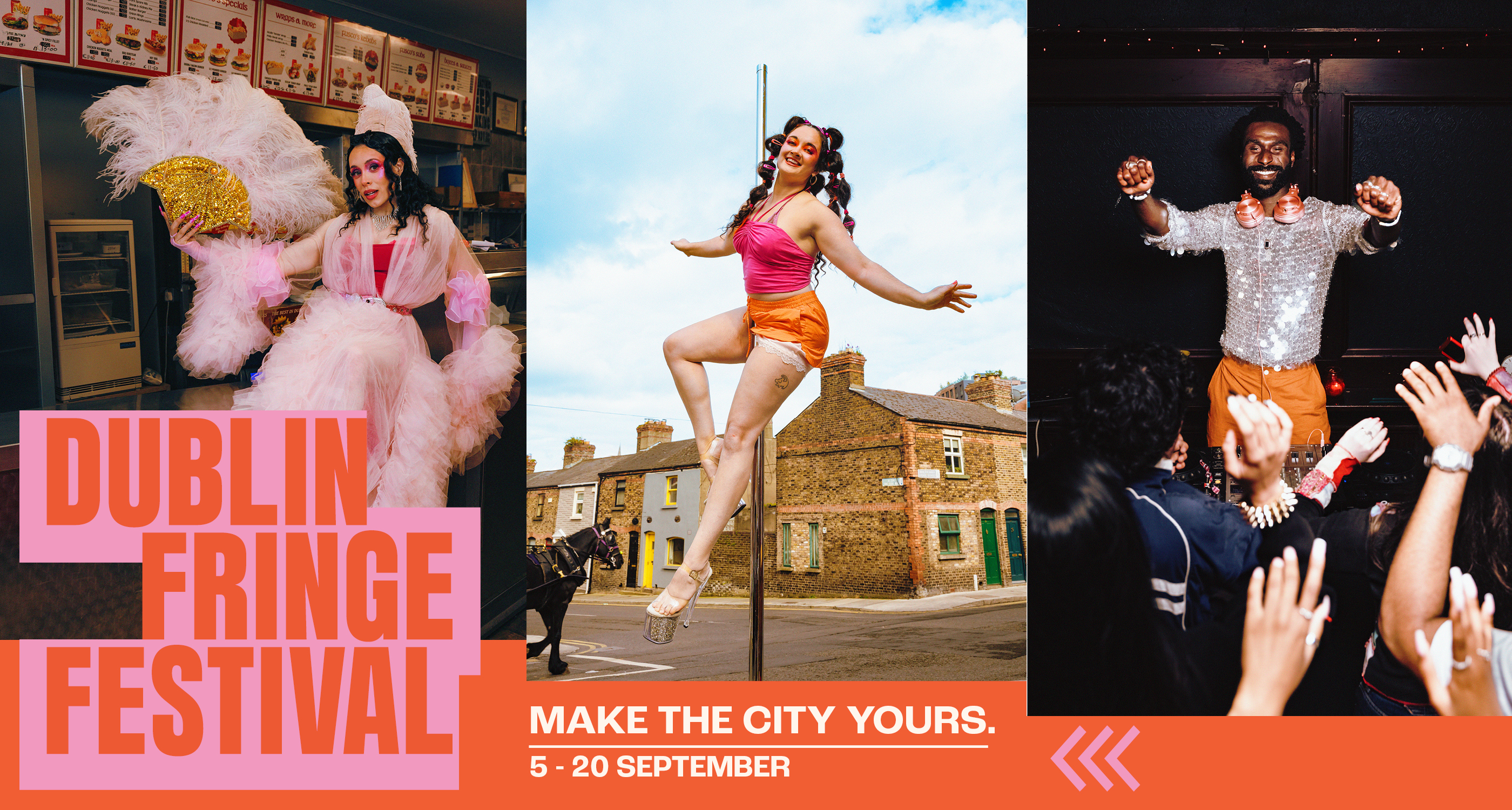 Dublin Fringe Festival 2026 Web banner